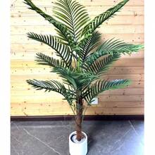 180cm Indoor Artificial Green Plant / 1.8m Potted Kentia Palm / Tall Floor Decoration For Living Room - Green - View 6
