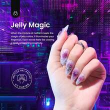 Beetles Nude Gel Nail Polish Set - 6 Colors Nude Pink Brown Neutral Jelly Gel Polish Kit - 6 Colors Jelly Magic - 查看 2