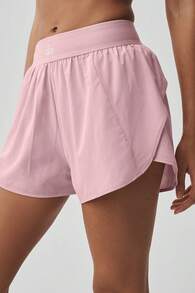 Alo Yoga Alo Match Point Short True To Size Women's Vintage Pink W6334r - 粉色 - 查看 4