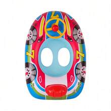 1pc 2026 New Summer Inflatable Swimming Pool, Suitable For Lawn, Beach, Beach Team Games, Gifts, Party Supplies, Beach Essentials, Pool Games, Swimming Games, Inflatable Games - Steering Wheel Swimming Ring Car Boat - Water Seat Swimming Ring Life Buoy - Birthday Gift - Perfect Gift - Multicolor - View 10
