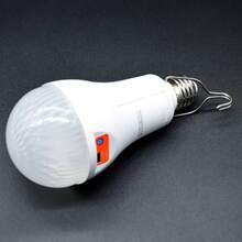 Foco Recargable Usbc Luz Led Luz Blanca Emergencia 6500k Blanco decoración para el hogar luces led para cuarto luces led casa de campaña lamparas para techo lampara luces decorativas luces lámparas luz led lamparas lamparas decorativas - Blanco - Ver 6