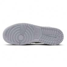 Big Kid's Jordan 1 Mid SE Sail/Ice Jade-Anthracite (IB7053 100) - 白色 - 查看 6