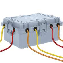 12" x 9" x 5" große Outdoor Elektrobox, IP54 wasserdicht und staubdicht, Verlängerungskabel Box, schützt Steckdosen, Stecker, Timer, Stromauslässe, geeignet für Feiertags-Beleuchtung Dekoration, Schwarz - A - Übersicht 11
