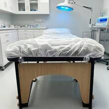 Bộ 1/10/20/30 tấm trải bàn massage dùng một lần, chống thấm nước, chất liệu vải không dệt màu trắng thoáng khí, tấm phủ giường massage di động, vệ sinh và bảo vệ, thích hợp cho các trung tâm spa và chăm sóc sức khỏe. - Nhiều màu - Xem 2