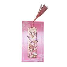 Marcapáginas de metal hueco con borlas - Estilo 1 - Ver 10