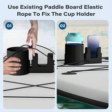1pc Cup Paddle Board,Mobile Phone Holder, Storage Holder,Stand Up Paddle Board Accessories Holder For Drink - Multicolor - View 8