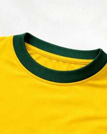Felp Zeca Seleçao Copa 2026 Printed Dry Fit T-Shirt - Sextouu Shirt - New Release - Fast Shipping - Yellow - View 4