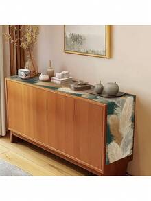 1 pezzo Tovaglietta con motivo a piume, stile 2D effetto 3D, disponibile in varie misure, ideale per la casa, la decorazione, feste all'aperto e ristoranti, regalo perfetto per apparecchiare tavoli da pranzo all'aperto, aspetto in texture di lino, decorazione da tavolo - Multicolore - Visualizzare 6