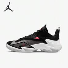 Nike 男款Jordan One Take 3 PF 威少3 簡版 圓頭舒適 避震防滑耐磨包覆 低幫實戰籃球鞋 - 黑色 - 查看 2
