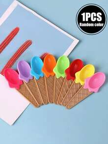 4pcs Silicone Ice Cream Pop Mold, Summer Ice Cream Stick Holder, Leak-Proof Ice Cream Rack With Drip Guard, Portable Ice Tray With Storage Box, Convenient For Carrying Snacks - Multicolor - View 10
