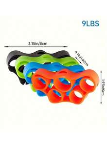 Silicone Grip Strengthener For Finger And Wrist Exercise, Finger Dexterity Training And Relaxation - Portable Finger Stretcher For Hand And Finger Strength Training - Multicolor - View 10
