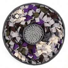 Sniff, Puzzle Pad Dogs, Enrichment Sniffing Training Game, Boredom Buster Food Dispenser, Interactive, All Season - 綠色 38X38厘米 - 查看 9