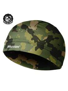 Musion 1顶多功能骷髅帽，轻便吸汗头盔内衬，防风滑雪帽，适用于摩托车、滑雪、户外运动 - 彩色 - 查看 14