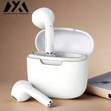Auriculares Bluetooth Inalámbricos A2 con Batería de Ultra Larga Duración, Viene con Estuche de Carga e Incluye Micrófono - Ver 2
