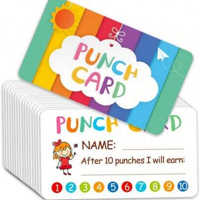 50张奖励卡，我的教室奖励卡，学生及家庭行为激励装饰，可爱奖励卡，创意礼物，派对用品，艺术手工装饰礼品，美观家居装饰，教室，学生礼物，卡通奖励卡，学生打卡卡，适用于商业教室教学，返校季，教室配件