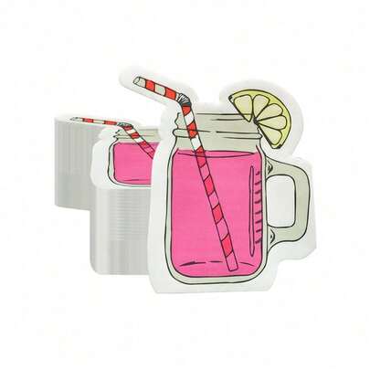 20 piezas/40 piezas/100 piezas Servilletas de papel para bebidas, cócteles y postres de verano para fiestas tropicales, hawaianas, de primavera, de playa, de piscina, de cumpleaños y de despedida de soltera