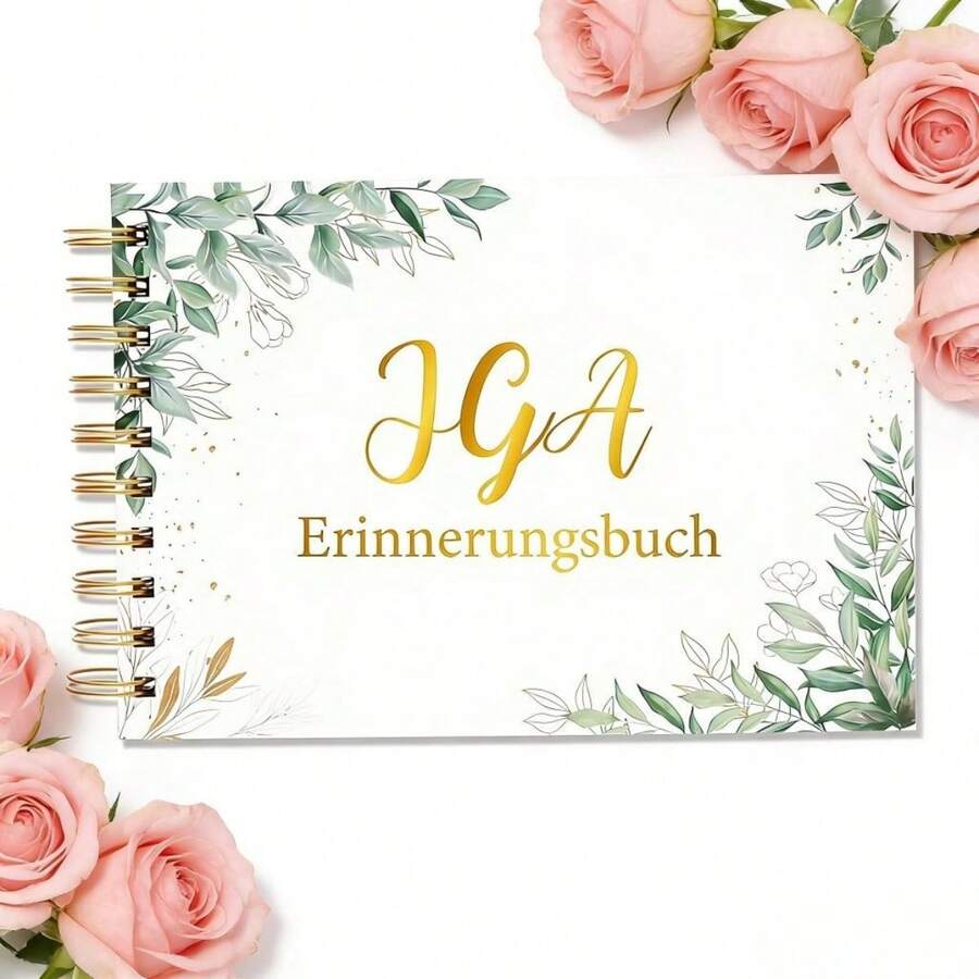 APODESS JGA Erinnerungsbuch - Gästebuch für Junggesellenabschiede und Hochzeitsfeiern zur Dokumentation besonderer Momente-Partyzubehör-Set