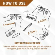 2000张/50本 - 1000张/25本 - 1 1/4卷香烟纸 - 正品未漂白香烟纸 - 天然阿拉伯胶香烟纸 - 44*78毫米正品香烟纸 - 经典超薄香烟纸，燃烧顺畅。 - 彩色 - 查看 5