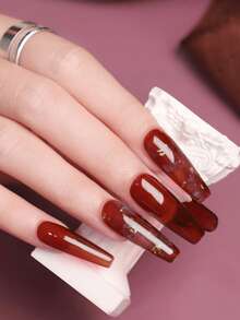 COSCELIA 1PC 果冻凝胶指甲油 半透明 UV LED 固化指甲凝胶 持久 DIY 美甲设计 居家美甲 美甲爱好者礼物 - 彩色 - 查看 5