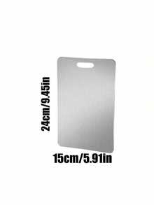 1 pieza Paleta extra grande de acero inoxidable, suministro de arte portátil, bandeja de pintura fácil de limpiar y duradera, adecuada para artistas, estudiantes y principiantes, ideal para uso en el hogar, la escuela y el estudio de arte - Versión actualizada - Ver 5