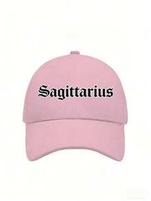1pc Children's Baseball Cap, 12 Zodiac Patterns, Soft Crown Design, Versatile Sun-Shading Baseball Cap, Quality Curved Brim, Breathable & Non-Stuffy, Suitable For 3-16 Years Old - Pink - View 42