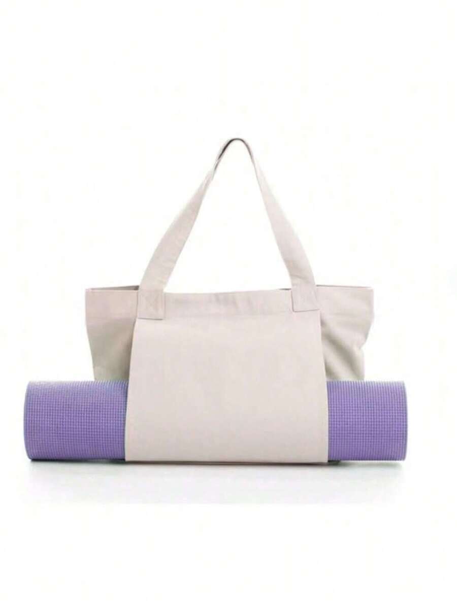 Yoga Bags & Yoga Storage - Beige - View 1