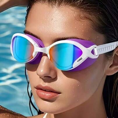 2026 New Professional Anti-Fog Anti-Water Swimming Goggles, High Definition Competitive Training Goggles For Men And Women