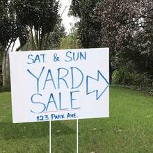 Bộ 3/4 biển báo mũi tên bằng nhựa không có chân đế - Biển chỉ dẫn chịu được thời tiết, phù hợp cho nhiều dịp khác nhau: tiệc ngoài trời, đám cưới, hướng dẫn đỗ xe, trang trí ngày lễ đa năng, không cần nguồn điện. - trắng - Xem 9