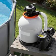 FlashPure Sand Filter Pump, 16 In For Above Ground Pool, 1 HP 4400 GPH, Swimming Pool Filter System With Timer, 6X Faster Filtration With Media Installed, Leak-Resistant, Ready To Use Out Of Box - 1 HP 4400 GPH - View 10