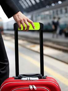 Suitcase Handle Cover, Waterproof Material Luggage Handle Protector, Luggage Strap Cover, Handle Sleeve, Suitable For Protecting The Handle Of Handbags, Shoulder Bags, Backpacks, Wallets, And Reducing Stress On Backpack Straps - Multicolor - View 5