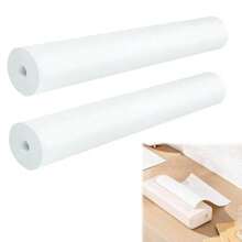 2 Rolls Papel de impresora térmica A4 papel de impresora térmica 210 * 30mm impresoras portátiles móviles compatibles adecuadas para viajes hogares fotos contratos - Blanco - Ver 1