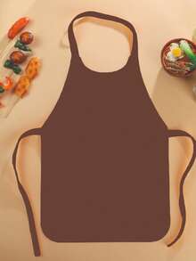 无袖防水绘画围裙，餐巾，美术罩衫 - 彩色 - 查看 3