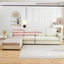 户外可伸缩沙发垫套，数码印花图案，S/M/L/XL 码 - 靠背套。适用于户外椅垫、沙发套，现代室内外日常使用。 - 彩色 - 查看 14