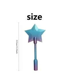 2D 3D Printed Magic Wand Style Contactless Payment, Contactless Payment Magic Wand, Starry Magic Wand, Magical Star Wand Contactless Payment Card Holder, Suitable For Card Payment Scenarios - View 6