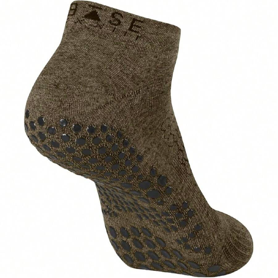 Base 33 Low Rise Grip Socks For Pilates, Yoga, Martial Arts, Lifting And Barre,44468425 - Green - View 1