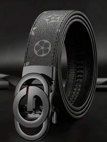 Thắt lưng nam cao cấp bằng hợp kim, khóa tự động, kiểu dáng sang trọng, phù hợp cho công sở và thường ngày. - Nhiều màu - Xem 6