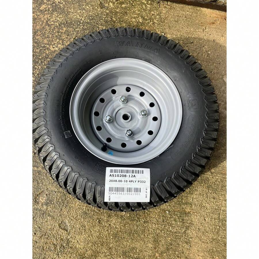 Countax 405111100 4 Rear Wheel & Tyre With Hub 20x8.00-10 - A - View 1