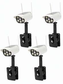 4/2/1pc Solar-Powered Human-Sensing Clip-On Surveillance Lamp - No Installation Required. 66 LEDs, IP65 Rating, 1500mAh Capacity. Dual Charging Via Solar And Type-C Ports. Suitable For Use In Home Gardens, Courtyards, Roads, Doorways, Etc. - Multicolor - View 11