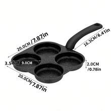 一套不粘陶瓷炊具，包括炖锅和煎锅，采用优质材料制成，适合厨房烹饪；特殊设计的把手保持凉爽；配有玻璃盖，可作为礼物赠送。 - 煎蛋鍋 - 查看 12