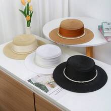 Women Straw Hat - White - View 2