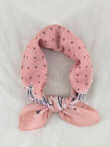 1 chiếc khăn bandana mới về, đa năng, in họa tiết hình học, kiểu băng đô cài tóc. - Nhiều màu - Xem 7