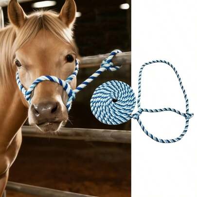 Dây buộc bê, dây cương đầu bò, nút thắt điều chỉnh được, dây cương đầu bê kiểu hiện đại