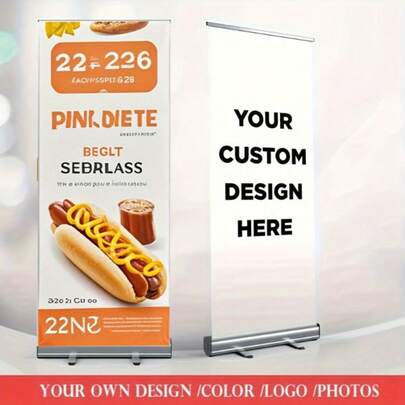 1 Stück - Individuelle Banner, personalisiertes Foto-Banner aus Polyesterstoff; individuelle Hochzeitsfoto- und Textplakate, Hochzeitswillkommensplakate, individuelle Geburtstagsparty-Plakate, Junggesellenabschied/-innen-Party, Familienzusammenkunft und Feiertagsplakate. Ständer nicht enthalten.