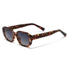 Unique Polygonal Men's Glasses, CP+PC Design Small Frame, Modern Classic Retro Style Daily Decorative Glasses, Suitable For Men And Women Street Photography, Vacation, Holiday, Outdoor Accessories - K40437 - View 6