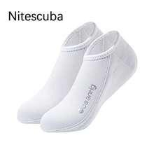 nitescuba Calcetines de Buceo gratuitos de Neopreno de 25 mm Calcetines térmicos de Agua para esnórquel Surf Kayak natación y Buceo - Blanco - Ver 7