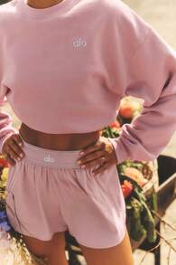 Alo Yoga Alo Match Point Short True To Size Women's Vintage Pink W6334r - 粉色 - 查看 1