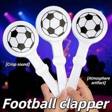Soccer Ball Noise Maker Toys, PlasticCheerleader Props For Sport Events,Party Celebrations, School Games, FanCrowd Accessories - Multicolor - View 1
