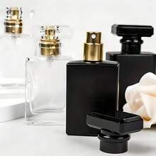 1pc Refillable Glass Perfume Spray Bottle - 30ml/50ml Fine Mist Sprayer, Leak-Proof Portable For Travel And Cosmetic Samples - Bottle - View 4