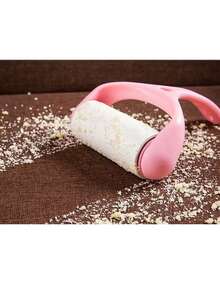 1 cây lăn bụi/loại bỏ lông thú cưng, con lăn dính có thể xé rời dùng để loại bỏ bụi và lông trên quần áo, thiết kế có thể thay thế ruột lăn. - Nhiều màu - Xem 5