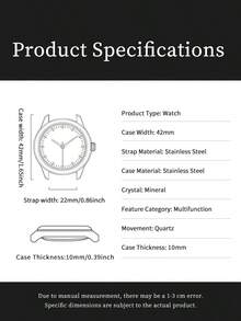 Fossil Autocross BQ2873 男士银色不锈钢黑色表圈多功能手表 - 銀色 - 查看 7